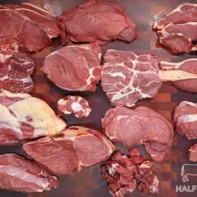 fresh cow meat