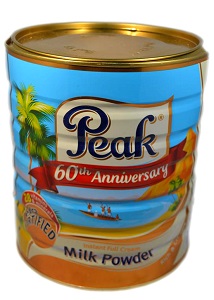 Peak Instant Full Cream Milk Powder Tin 2.5 kg