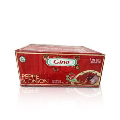 Gino pepper and onion mix carton